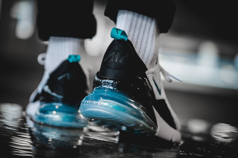 Turquoise Nike Air Max 270