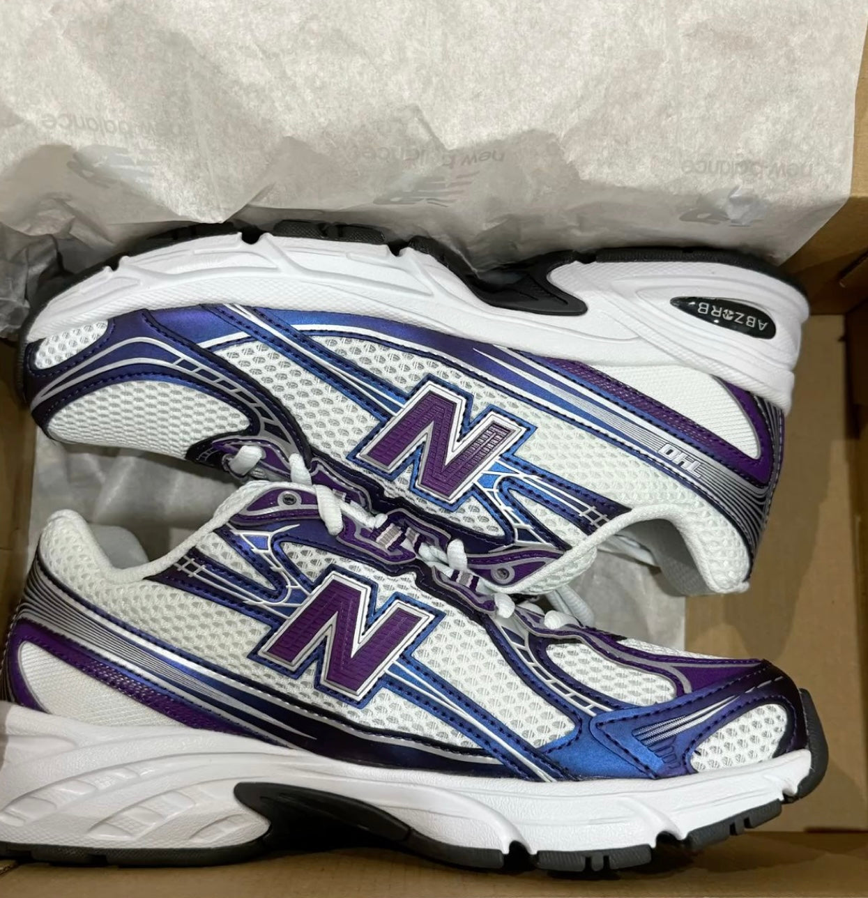 New Balance 740 (The Concord Grape heat )