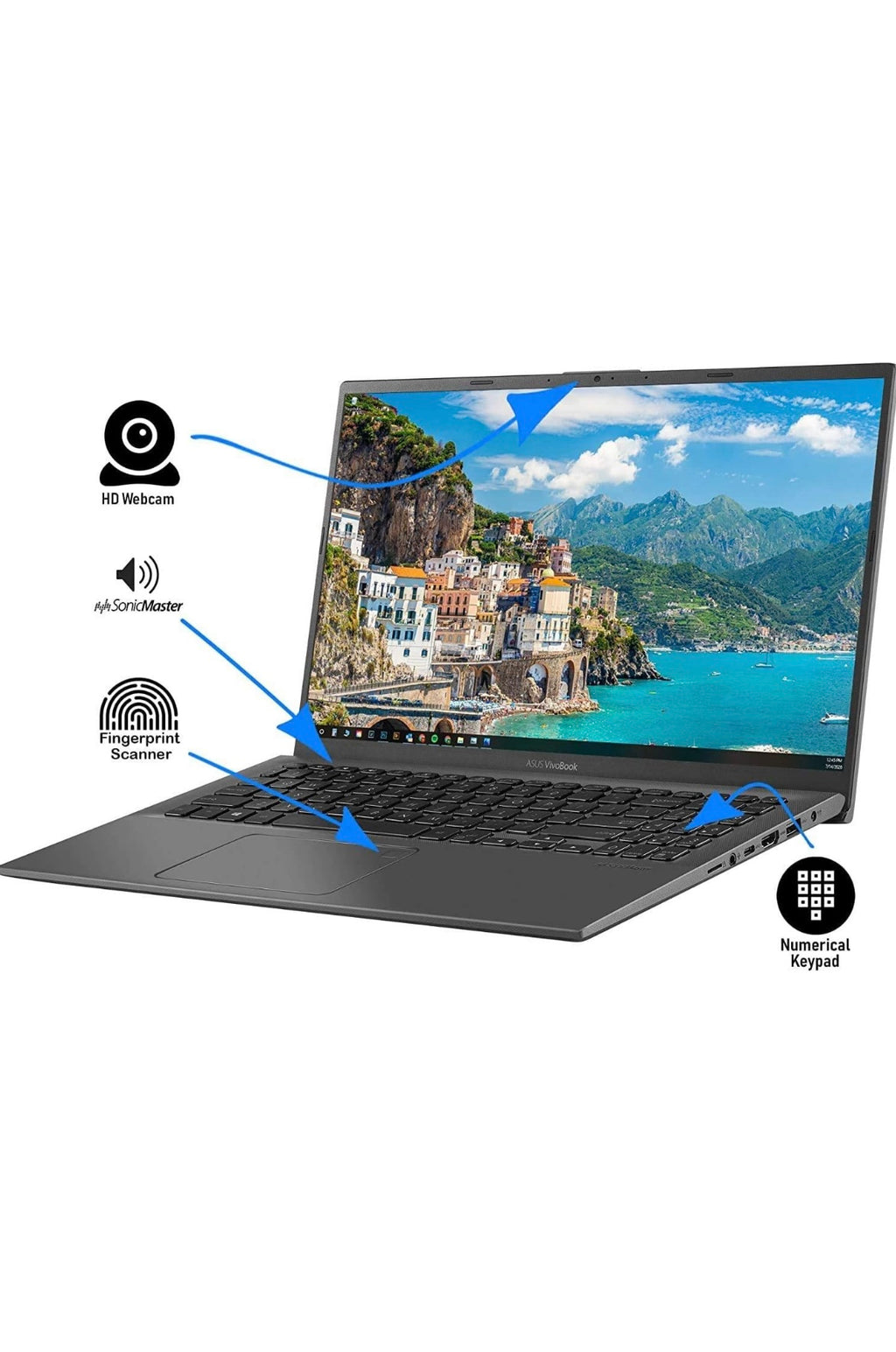 ASUS Vivobook R 15.6-inch FHD Touch-Screen 128GB SSD