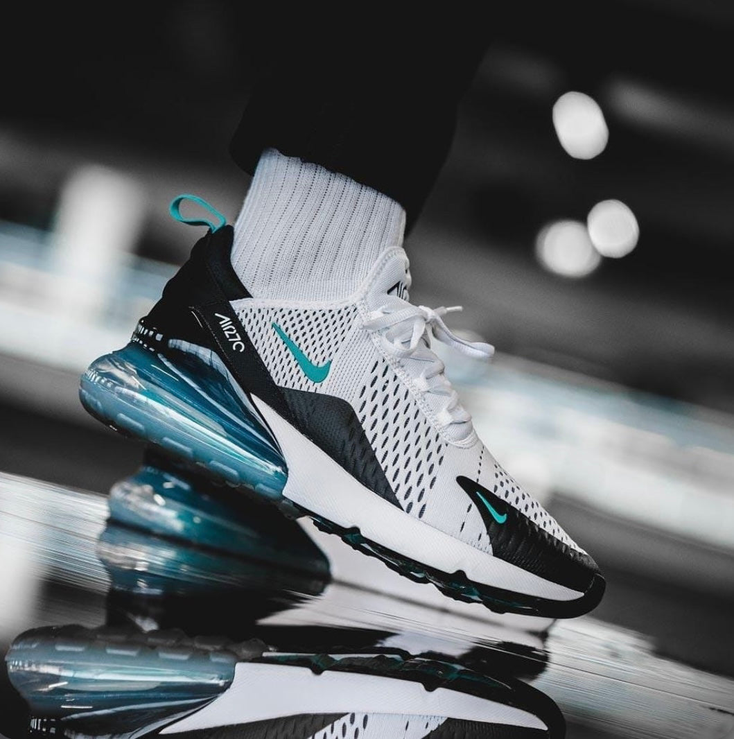 Turquoise Nike Air Max 270