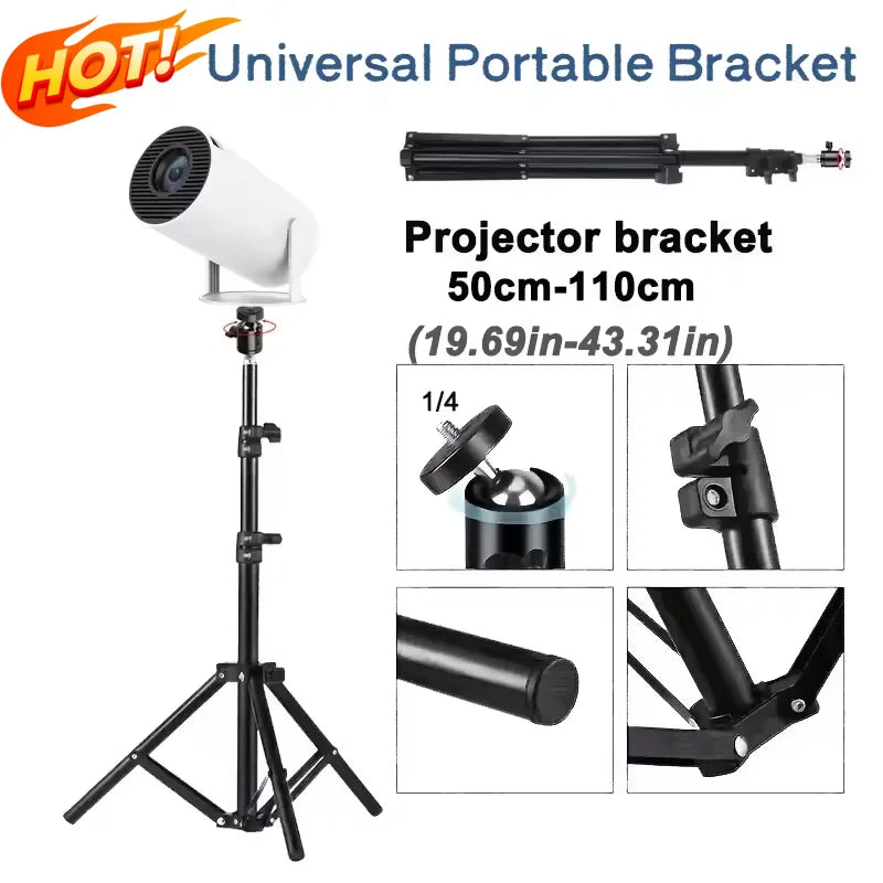 110cm Universal Portable Bracket for magcubic HY300 pro Projector Tripod Stand Mount for magcubic HY320mini projector New