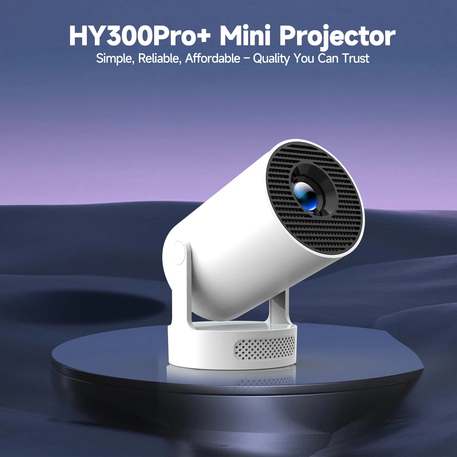 Magcubic 4K Android 11 Portable Projector 8000 Lumens WiFi 6 BT5.4 Outdoor Theater 5W HiFi Speaker 720P HD Supported HY300 Pro+