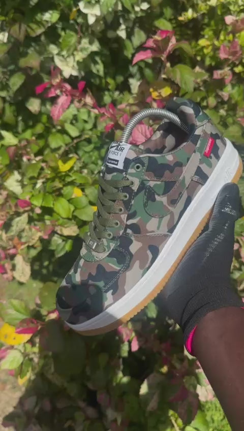Supreme x Air Force 1 Low Premium '08 NRG 'Camo'
